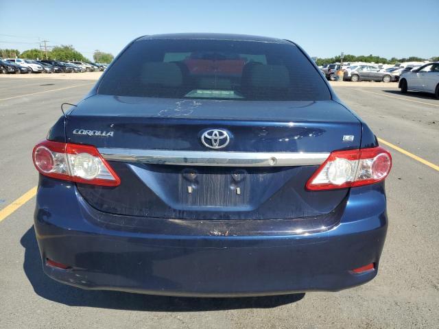 5YFBU4EE1DP175636 - 2013 TOYOTA COROLLA BASE Կապույտ լուսանկար 6