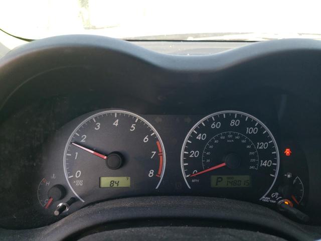 5YFBU4EE1DP175636 - 2013 TOYOTA COROLLA BASE Կապույտ լուսանկար 9