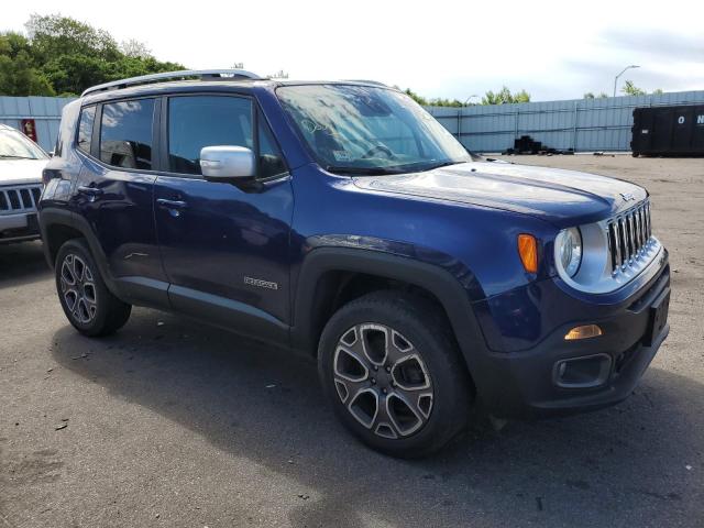 ZACCJBDB3HPF62188 - 2017 JEEP RENEGADE LIMITED BLUE photo 4