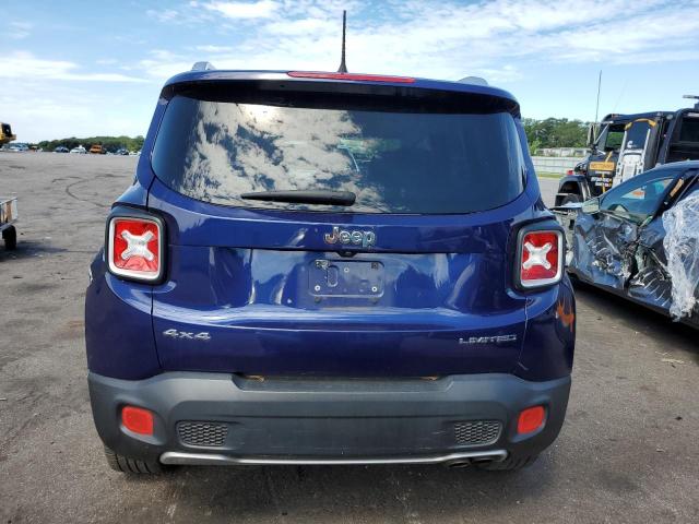 ZACCJBDB3HPF62188 - 2017 JEEP RENEGADE LIMITED BLUE photo 6