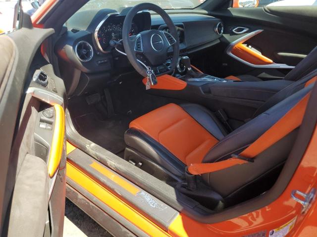 1G1FD1RS0J0164870 - 2018 CHEVROLET CAMARO LT ORANGE photo 8