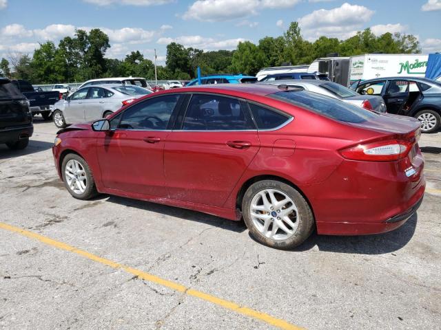 3FA6P0H78ER163113 - 2014 FORD FUSION SE RED photo 2