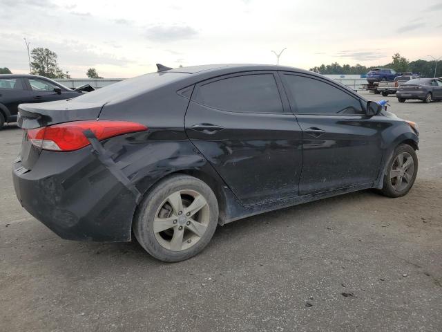 KMHDH4AE2DU846524 - 2013 HYUNDAI ELANTRA GLS BLACK photo 3