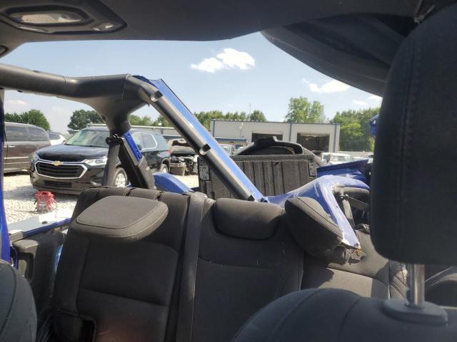 1C4HJXEN4LW231384 - 2020 JEEP WRANGLER U SAHARA Көк фото 10