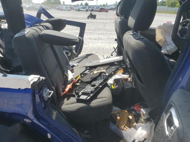 1C4HJXEN4LW231384 - 2020 JEEP WRANGLER U SAHARA Көк фото 11