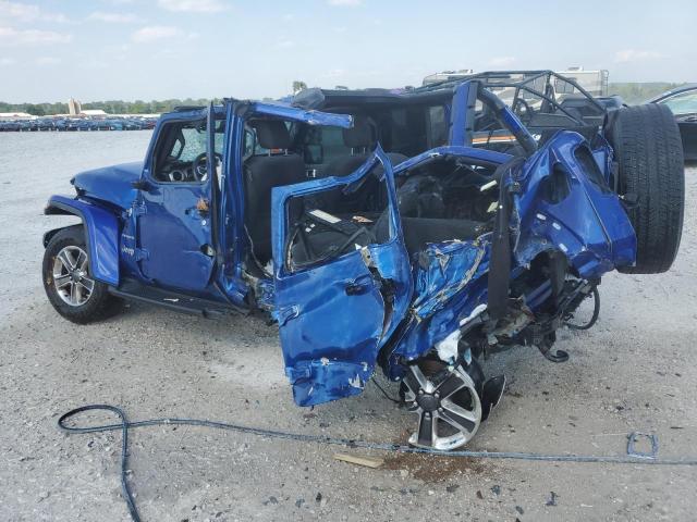 1C4HJXEN4LW231384 - 2020 JEEP WRANGLER U SAHARA Көк фото 2