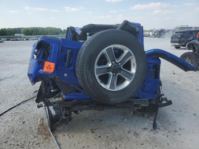 1C4HJXEN4LW231384 - 2020 JEEP WRANGLER U SAHARA Көк фото 6