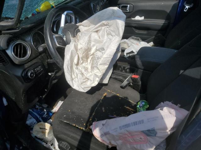 1C4HJXEN4LW231384 - 2020 JEEP WRANGLER U SAHARA Көк фото 7