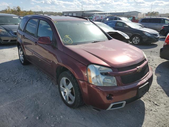 2CNDL537886034393 - 2008 CHEVROLET EQUINOX SPORT MAROON photo 1