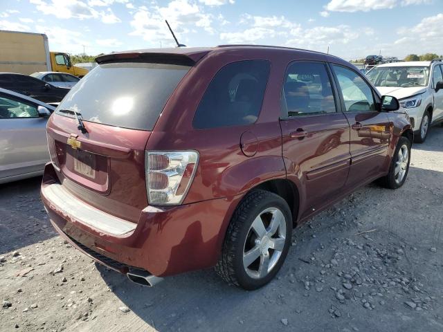 2CNDL537886034393 - 2008 CHEVROLET EQUINOX SPORT MAROON photo 4