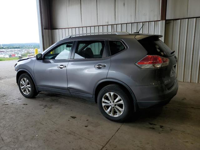 KNMAT2MV4GP682279 - 2016 NISSAN ROGUE S GRAY photo 2