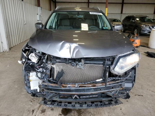 KNMAT2MV4GP682279 - 2016 NISSAN ROGUE S GRAY photo 5