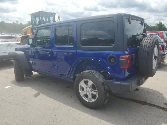 1C4HJXDNXLW126267 - 2020 JEEP WRANGLER U SPORT BLUE photo 2