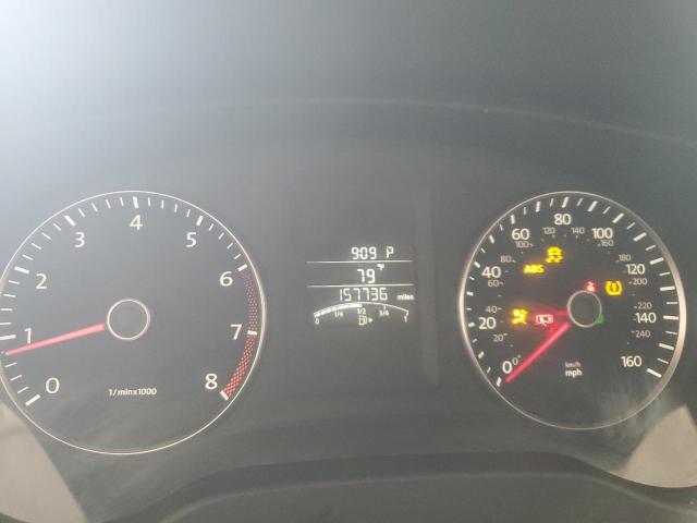 3VWDP7AJ4CM316285 - 2012 VOLKSWAGEN JETTA SE RED photo 9