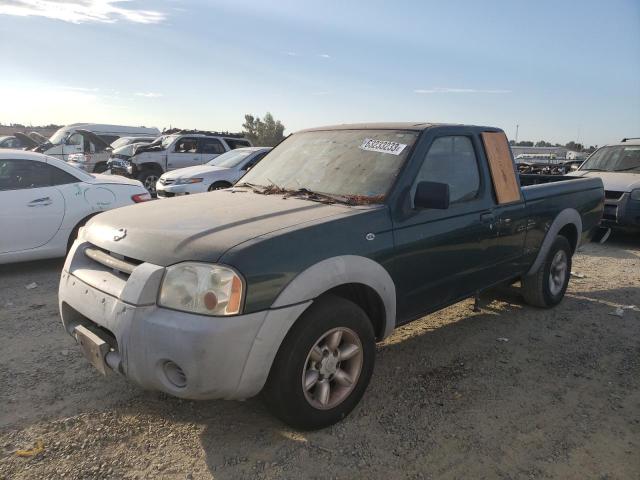 1N6DD26SX1C354728 - 2001 NISSAN FRONTIER KING CAB XE GREEN photo 1
