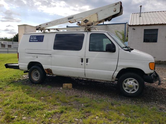 1FTSE34L54HA56684 - 2004 FORD ECONOLINE E350 SUPER DUTY VAN WHITE photo 4