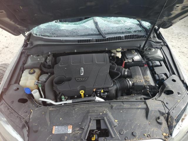 3LN6L5EC9HR613176 - 2017 LINCOLN MKZ RESERVE გრაფიტი ფოტო 11