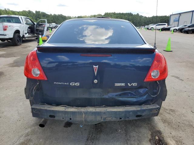 1G2ZJ57K094273359 - 2009 PONTIAC G6 BLUE photo 6