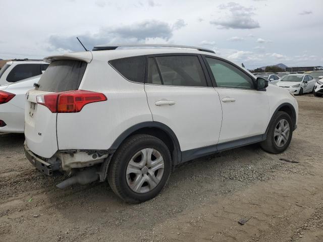 JTMZFREV6D5014556 - 2013 TOYOTA RAV4 LE WHITE photo 3