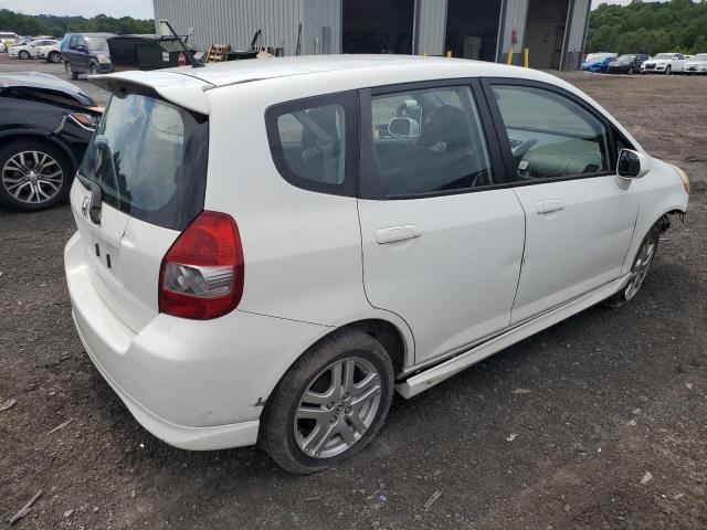JHMGD38657S009075 - 2007 HONDA FIT S 白色 照片 3