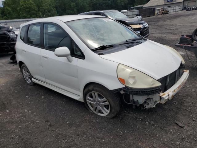 JHMGD38657S009075 - 2007 HONDA FIT S 白色 照片 4