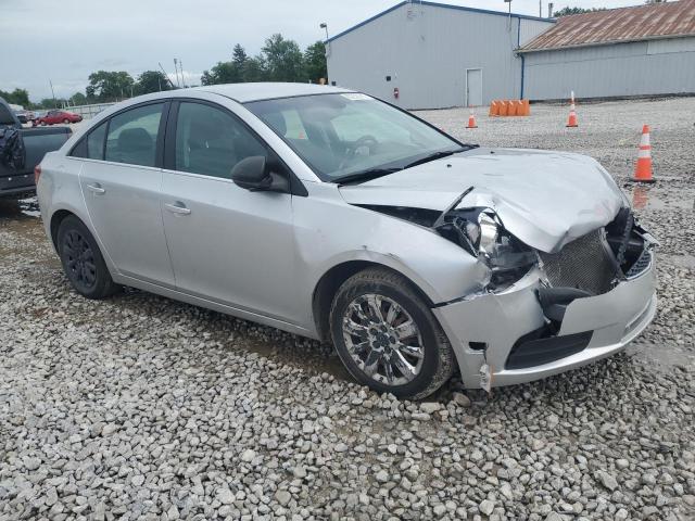 1G1PC5SHXB7173985 - 2011 CHEVROLET CRUZE LS WHITE photo 4