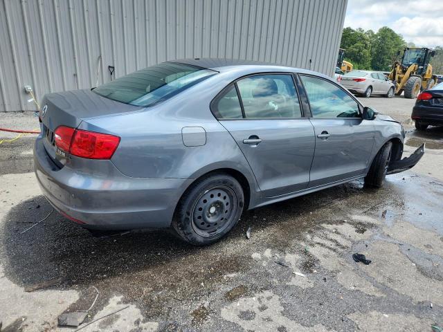 3VWDX7AJ5BM340089 - 2011 VOLKSWAGEN JETTA SE GRAY photo 3
