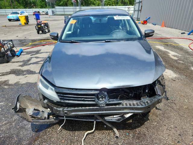 3VWDX7AJ5BM340089 - 2011 VOLKSWAGEN JETTA SE GRAY photo 5