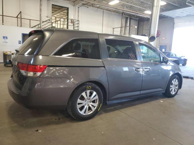 5FNRL5H69FB059885 - 2015 HONDA ODYSSEY EXL GRAY photo 3