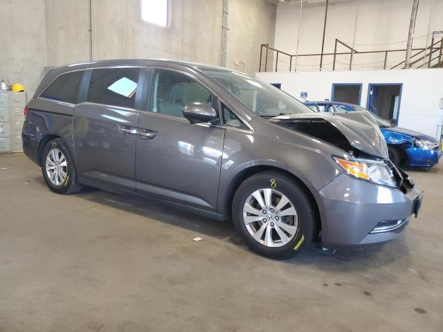 5FNRL5H69FB059885 - 2015 HONDA ODYSSEY EXL GRAY photo 4