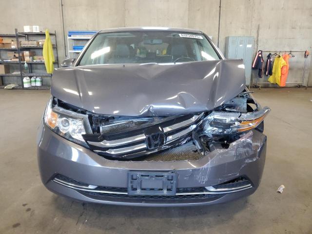 5FNRL5H69FB059885 - 2015 HONDA ODYSSEY EXL GRAY photo 5