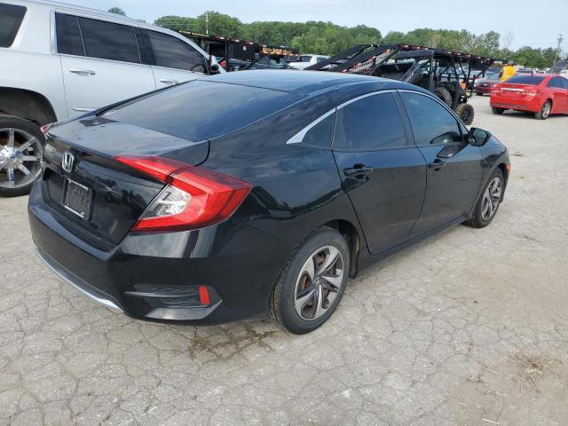 19XFC2F62LE009254 - 2020 HONDA CIVIC LX BLACK photo 3