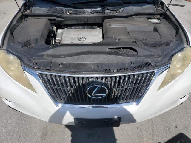 JTJZK1BA8A2409430 - 2010 LEXUS RX 350 WHITE photo 12