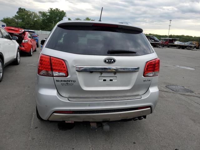 5XYKWDA2XCG191097 - 2012 KIA SORENTO SX SILVER photo 6