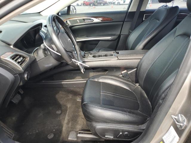 3LN6L2G93GR615276 - 2016 LINCOLN MKZ SILVER photo 7