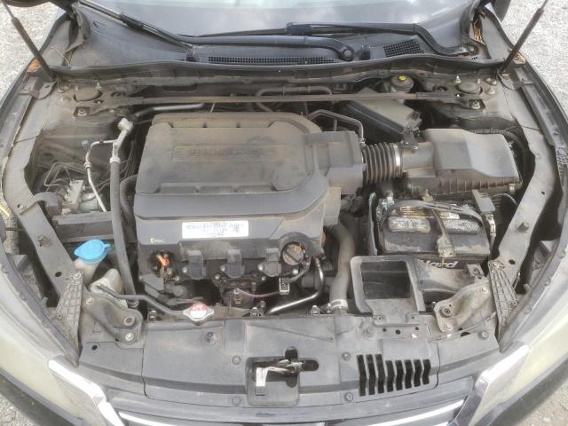 1HGCR3F8XDA037463 - 2013 HONDA ACCORD EXL BLACK photo 11