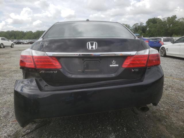 1HGCR3F8XDA037463 - 2013 HONDA ACCORD EXL BLACK photo 6