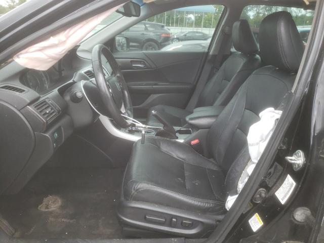 1HGCR3F8XDA037463 - 2013 HONDA ACCORD EXL BLACK photo 7