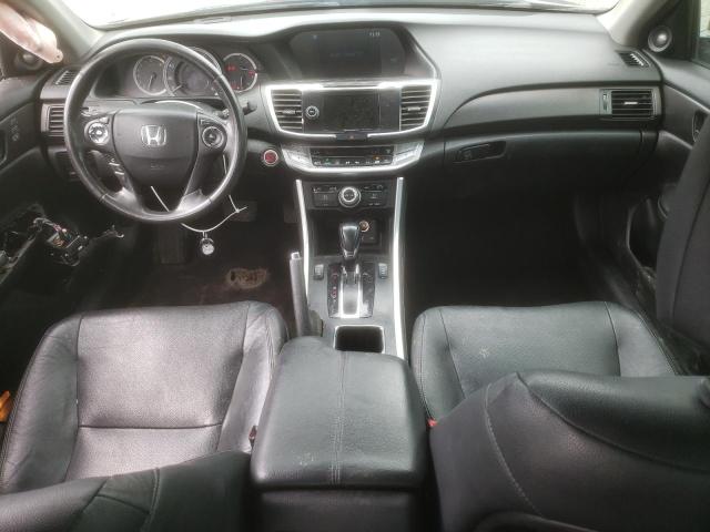 1HGCR3F8XDA037463 - 2013 HONDA ACCORD EXL BLACK photo 8