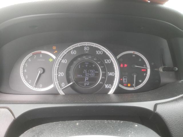 1HGCR3F8XDA037463 - 2013 HONDA ACCORD EXL BLACK photo 9