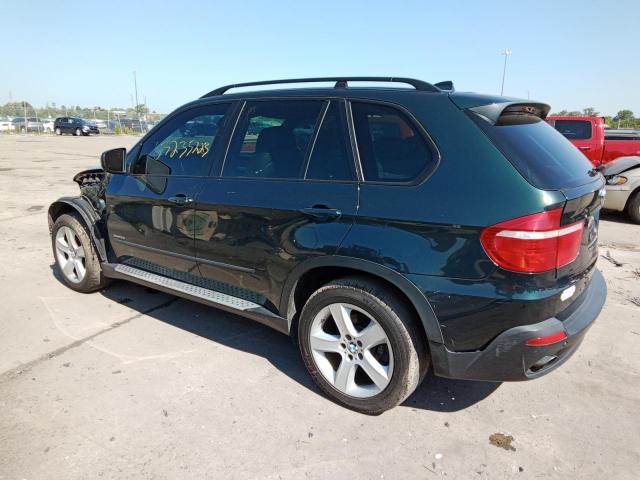 5UXFE43599L268940 - 2009 BMW X5 XDRIVE30I GREEN photo 2