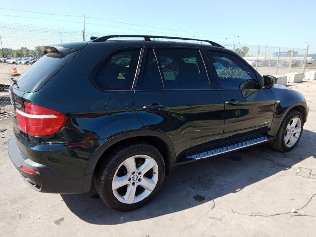 5UXFE43599L268940 - 2009 BMW X5 XDRIVE30I GREEN photo 3