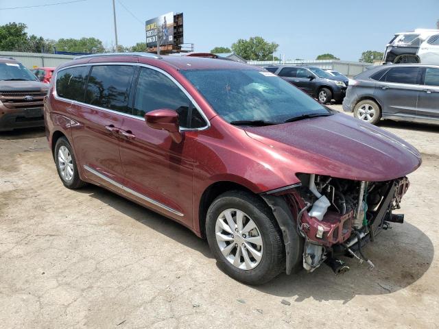 2C4RC1BG7JR278996 - 2018 CHRYSLER PACIFICA TOURING L მუქწითელი ფოტო 4