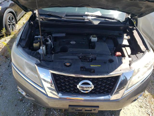 5N1AR2MM4FC658233 - 2015 NISSAN PATHFINDER S GRAY photo 12