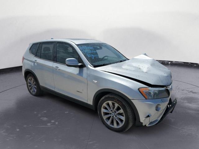 5UXWX9C56E0D30767 - 2014 BMW X3 XDRIVE28I SILVER photo 4