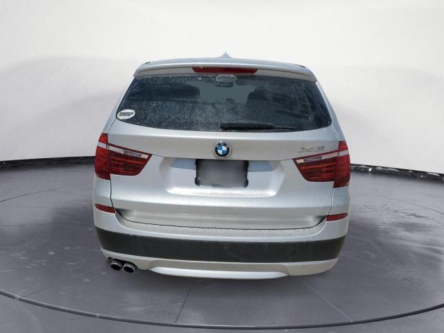 5UXWX9C56E0D30767 - 2014 BMW X3 XDRIVE28I SILVER photo 6