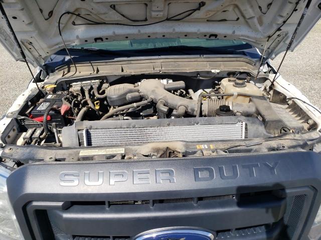 1FDUF4GY3CED01514 - 2012 FORD F450 SUPER DUTY WHITE photo 12