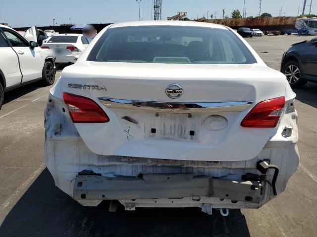 3N1AB7AP2HY243347 - 2017 NISSAN SENTRA S WHITE photo 6