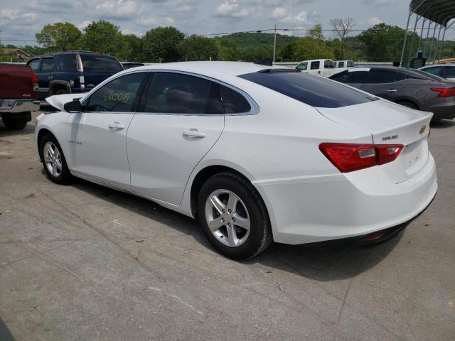 1G1ZB5ST8NF202166 - 2022 CHEVROLET MALIBU LS WHITE photo 2