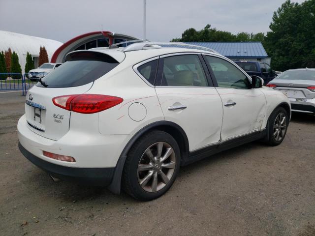 JNKAJ09F98M359388 - 2008 INFINITI EX35 BASE WHITE photo 3